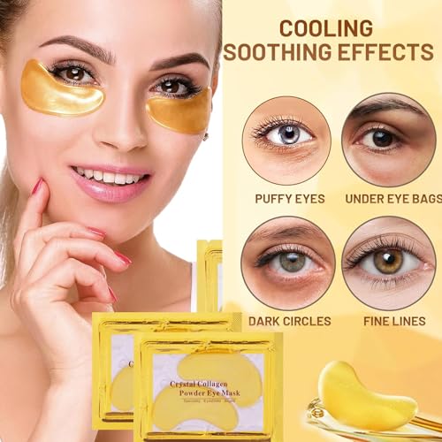 30 Pairs Lip Mask & Eye Mask,Under Eye Patches for Puffy Eyes,Moisturizing Lip Masks,Reducing Fine Lines,Anti Wrinkle Patches for Lip,Party Favors,Mother's Day Gifts,Bulk Gifts,Bridesmaid Gifts