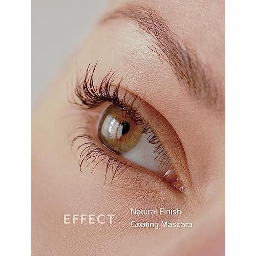 MIZON Collagen Curling Fix Mascara long lasting no smudges high volume korean make up with skincare benefits (0.20 oz)