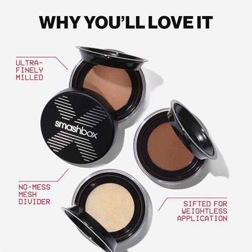 Smashbox Always on Loose Setting Powder | Blurring Translucent Oil-Controlling Setting Powder that Sets Makeup All Day with a Natural-Looking Matte Finish, 0.35 Ounce