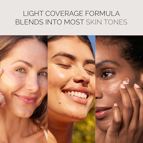 MDSolarSciences Gleam + Glow Sunscreen SPF 50 | Sheer Glow Tinted Moisturizer with Broad Spectrum UV Protection | Infused with Antioxidants, Ceramides & Vitamin C | Safe for Sensitive Skin (1.7 Fl Oz)