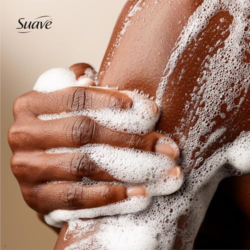 Suave Moisturizing Body Wash Women, Coconut Kiss with Vitamin E and Aloe Extracts, No Parabens, No Phthalates, 18 Oz (Pack of 6)