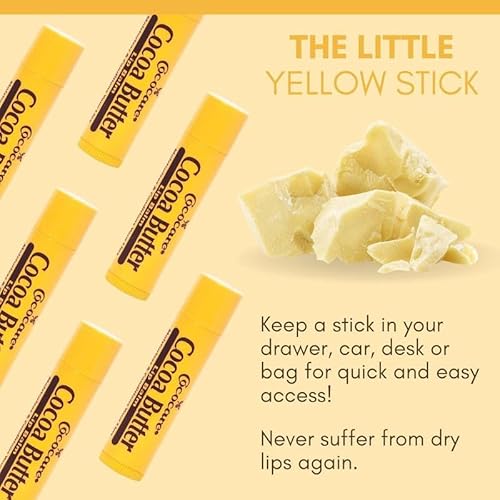 COCOCARE Lip Balm, Cocoa Butter, 0.15 Ounce