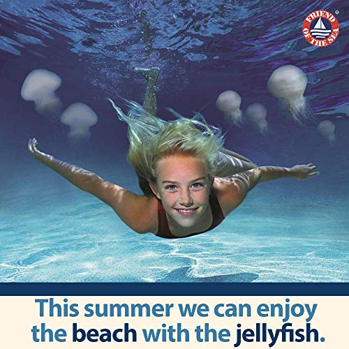 Safe Sea SPF50+ Kids sunscreen - Jellyfish and Sea lice protective lotion. Very Water Resistant, Sensitive skin Reef-Safe Sunscreen. Oxybenzone and Octinoxate free, Paraben free, 4 fl. Oz. Pack of 2
