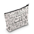 BWWKTOP Wanda Witch Cosmetic Makeup Bag Witch Movie Fans Gifts I Can't Control Their Fear Only My Own Zipper Bag Wanda Merchandise (Only My Own)