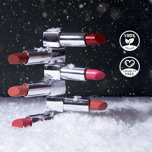 Klasme Matte Lipstick | Intense Color & Comfortable All-Day Wear | Velvet Matte Finish with Smooth Application | Long-Lasting & Hydrating Formula (Glam)