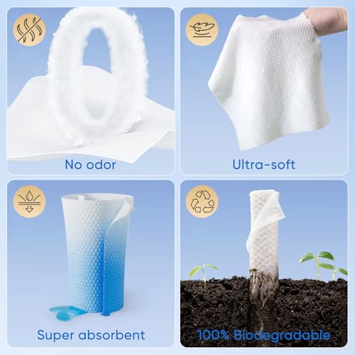 Disposable Face Towels,Biodegradable Ultra Soft Washcloths for Sensitive Skin,Suitable for Facial Cleansing,Skin care and Makeup Removal,Lint-free,Trave,Daily Cleansing,200 Count