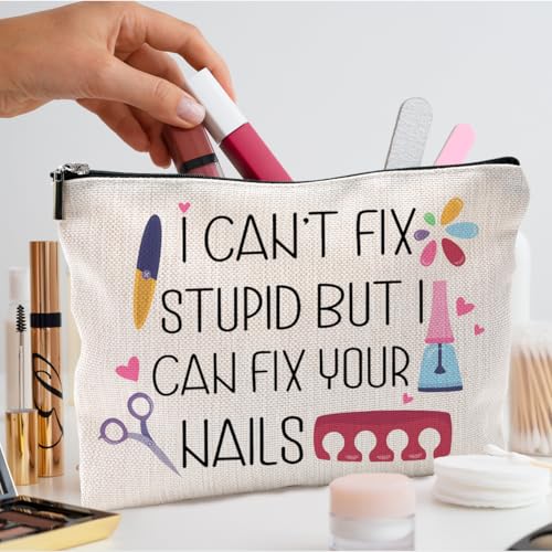 MNIGIU ITYSL TV Show Inspired Gift I¡¯m the Tiredest I¡¯ve ever Been Makeup Zipper Pouch for Tim Fans (Tiredest), Medium