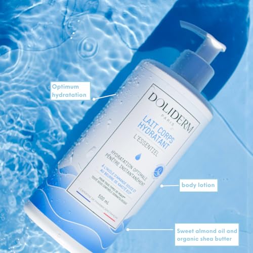 Hydrating Body Milk with Organic Shea Butter, Organic Sweet Almond Oil, and Allantoin ? 500ml