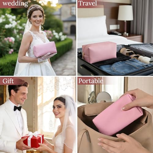 Bridal Emergency Kit for Wedding Day, Wedding Essentials Supplies Emergency Kit for Women, Must-Have 40+ Essentials Travel Kit with Makeup Bag