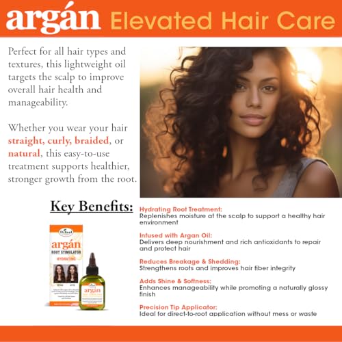 Difeel Argan Hydrating Root Stimulator 2.5 oz.
