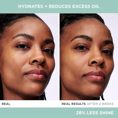 IT Cosmetics Confidence in a Gel Cream Oil Control - Hydrating Oil-Free Face Moisturizer - Reduces Shine & Look of Large Pores - with Niacinamide, Vitamin E & Peptides - Non-Comedogenic - 2.0 oz