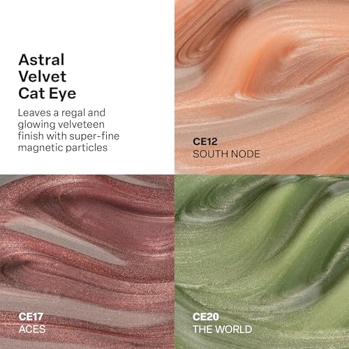 APR?S Astral Gel Color Set, 3 Colors, HEMA-Free & TPO-Free Salon Quality Nail Gel Polish Trio Bundle (Astral Velvet Cat Eye, Set 5)