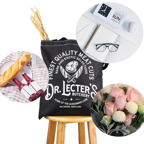 G2TUP Movie Inspired Gift Dr L B Reusable Canvas Tote Bag H L Fan Handbag