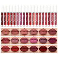 BONNIE CHOICE 18Pcs Matte Liquid Lipstick Set, Waterproof Long Lasting Non-Stick Cup Nude Lipstick Dark Red Lipstick for Women 24 Hour High Pigmented Lip Gloss Set Valentine's Day Gifts for Women