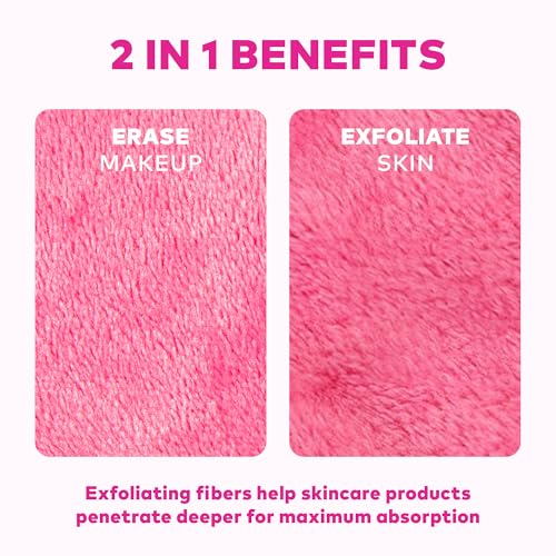 The Original MakeUp Eraser PRO, Effortlessly Remove All Makeup Using Only Water, Including Waterproof Mascara, Eyeliner, Foundation, Lipstick, Sunscreen