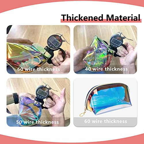 LEALO Sonography Tech Cosmetic Make Up Bag Ultrasound Technician Gift Sonographer Care Support Help Makeup Zipper Pouch Bag (Sonographer Black)