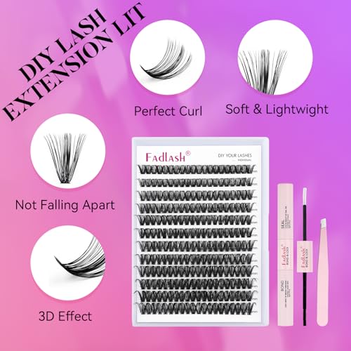 FADLASH DIY Lash Extension Kit Eyelash Extension Remover 10g