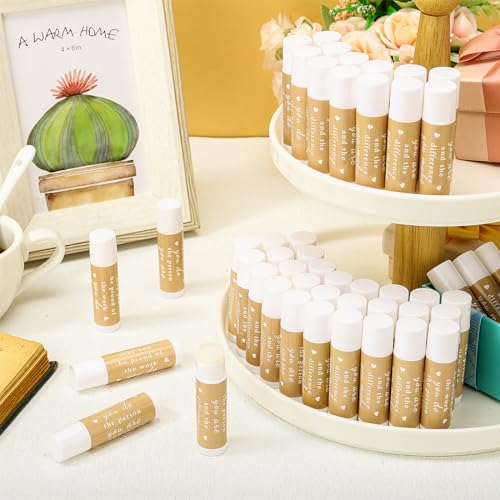 Demissle 36 Pcs Lip Balm You're The Balm Teacher Appreciation Gift Thank You Lip Bulk Teacher Staff Team Party Favors or Women Men Volunteer