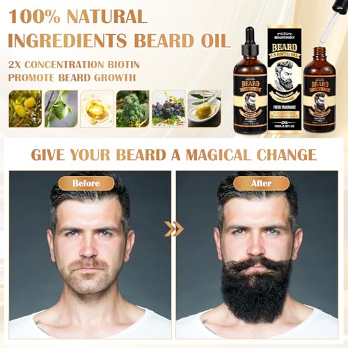 Beard Oil Beard Balm Kit for Men