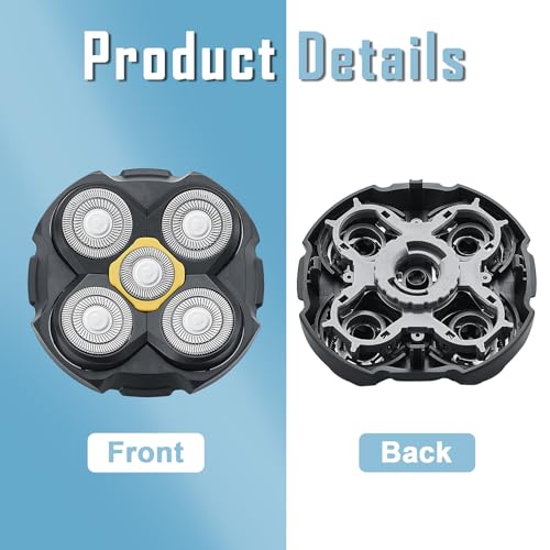 Shaver Replacement Blades Compatible with MicroTouch Titanium Head. 2Pcs