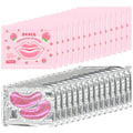30 Pairs Lip Mask & Eye Mask,Under Eye Patches for Puffy Eyes,Moisturizing Spa Labial Lip Masks,Reducing Fine Lines,Bachelorette Party Favors,Bulk Gifts,Small Gift,Bridesmaid Gifts,Mother's Day Gifts