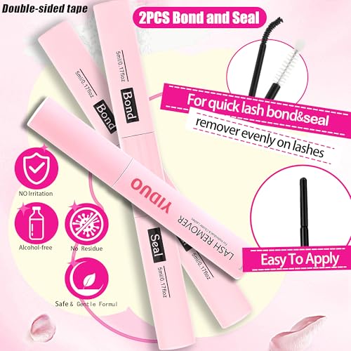 Lash Cluster Kit Makeup Bag Set 1686pcs 40D+50D+60D+80D+100+Spikes+Bottom Full Eyelash Cluster Kit Volume Wispy DIY Lashes Extensions 10-20mm D Curl False Eyelash with 2X Bond&Seal DlY at Home