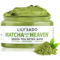 LILY SADO MATCHA MADE IN HEAVEN¢â Green Tea Matcha & Avocado Face Mask - Natural Organic Vegan Facial Mask - Anti-Aging Antioxidant Defense Against Acne, Blackheads & Wrinkles ? Get Visible Results