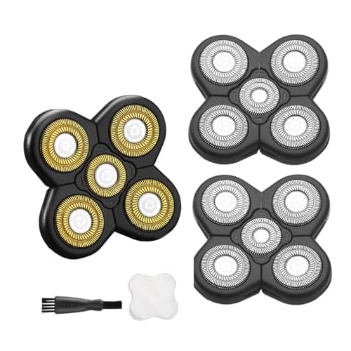 3PCS Universal 5 Blades for FREEBIRD FREEDOM GROOMING Head Shaver Replacement heads