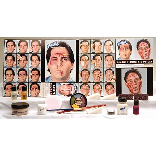 Graftobian Deluxe Severe Trauma Special FX Makeup Kit