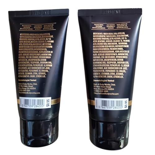 Bath & Body Works Noir Travel Size Ultimate Hydration Body Cream 2.5 Ounces Pack of 2