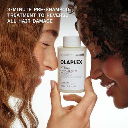 Olaplex N¡Æ.3PLUS Complete Repair Treatment: 3-minute Pre-shampoo Treatment to Immediately Repair Hair Damage for Softer, Stronger Hair | For Coily, Curly, Straight, and Wavy