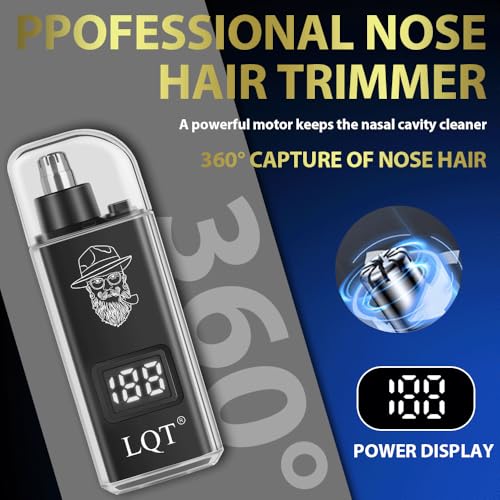 Hair Clippers for Men 4-in-1 Cordless Clippers Set Beard and Mustache Trimmer for Men Electric Shaver Nose and Ear Hair Trimmer with Comb, Wrap, Bag, Men's Birthday Christmas Valentine's Day Gifts