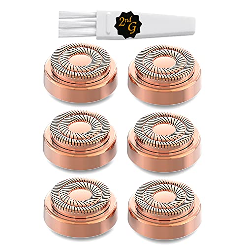 Replacement Heads for Flawless Facial Hair Removal Gen 2, Replacement Blades for Women Facial Hair Remover Generation 2