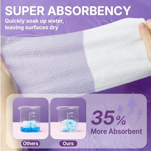 Large Compressed Towel Tablets 30 Count, XL 10x12 Disposable Face Towel for Travel and Camping, Portable Coin Tissues, Individually Wrapped Magic Wipes for Hiking Gym and Sensitive Skin