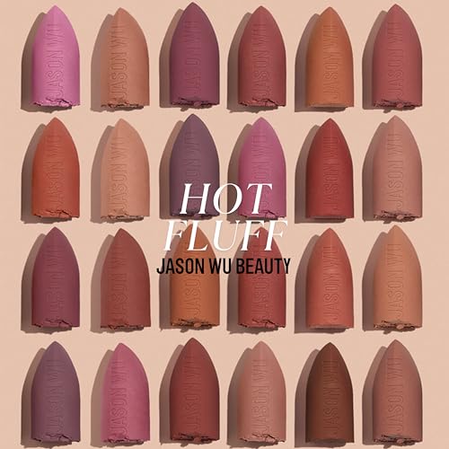 Jason Wu Beauty Hot Fluff Modern Matte Lipstick - 3-in-1 Lipstick, Blush, Shadow, 3.8g 0.134oz (Souffle, 3.8g)