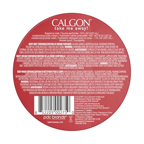 Calgon Hawaiian Ginger Body Care 4-Piece Gift Set Box