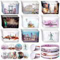 36 Set New York Souvenirs Gifts Bulk City Cosmetic Bag Nyc Makeup Mirrors Souvenirs from USA Women New York Makeup Bag Birthday Party Favors Trip Journey Gifts for Friend Sisters