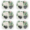 DEEKA 30 Pcs Bridesmaid Proposal Bag Set Gift Clear Makeup Toiletry Bag Bachelorette Party Favors Sunglasses Hair Claw Clips Scrunchies Knot Bracelets Bridal Wedding Party Gifts (Sage Green)