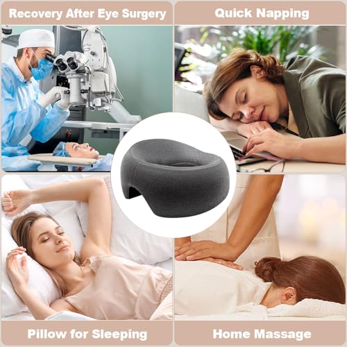 Face Down Pillow Massage Prone for Bed Sleeping,Massage Headrest Face for Bed,Stomach Sleeping,BBL Pillow After Surgery Post-Eye Surgery Recovery