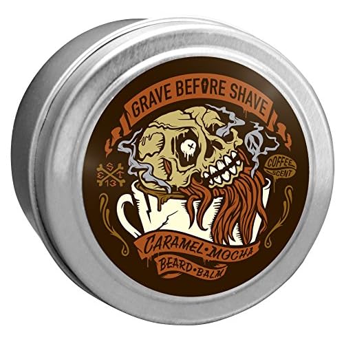 Grave Before Shave¢â CARAMEL MOCHA BEARD PACK (Caramel Mocha Coffee Scented) (Pack of 2)