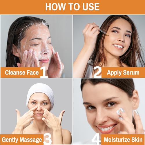 GOODY 2'S Vitamin C Serum for Face | Hydrating & Wrinkle Reduction Formula | Brightens Skin, Reduces Fine Lines & Improves Elasticity | 1 fl oz