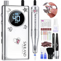 SAVILAND Professional Electric Nail Drill : 40000RPM Portable Nail Drill Kit E File with Drill Bits Rechargeable 6000mAh for Acrylic Gel Nails for Salon Home, Y2K