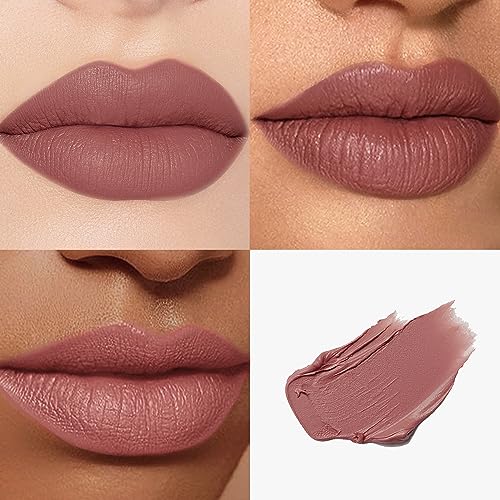 Catkin Moist Lipstick Hydrating High Impact Color Infused with Vitamin E and Avocado Oil Smooth Soft Texture Long Lasting Matte Finish 168