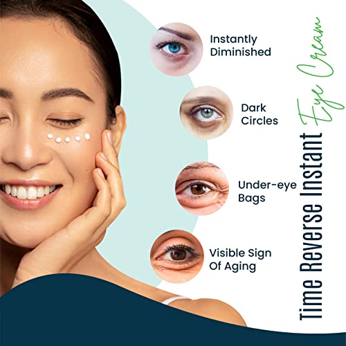 Advanced Eye Cream with Turmeric & Vitamin C ? Hydrating Formula for Dark Circles, Puffiness & Eye Bags ? Visibly Smooths Fine Lines for a Refreshed Look ? 8ml