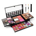 Makeup Kit for Women Full Kit including 36 Eyeshadow Make up,16 Lip Gloss,12 Glitter Cream, 4 Concealer, 3 Blusher,1 Bronzer, 2 Highlight and Contour - All in One Make-up Kit 74 Colors