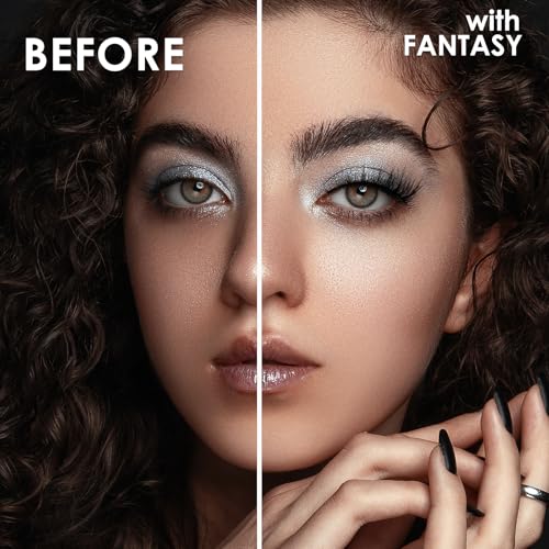 16mm Mink Lashes, 3D Real Mink Eyelashes, 3 Pairs Cat Eye Lashes, Natural Look False Eyelashes, 100% Handmade & Cruelty-Free Fluffy Wispy Luxury Volume Strip Eye Lashes (Fantasy)