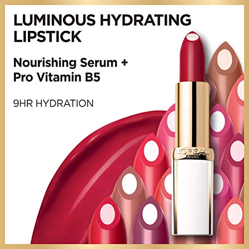 L¡¯Or?al Paris Age Perfect Luminous Hydrating Lipstick, Beautiful Rosewood, 0.13 Ounce
