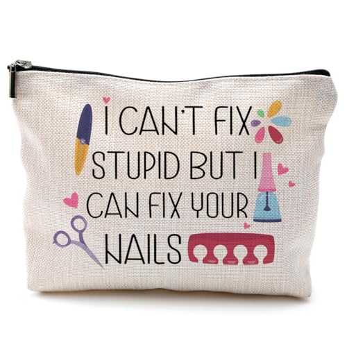 MNIGIU ITYSL TV Show Inspired Gift I¡¯m the Tiredest I¡¯ve ever Been Makeup Zipper Pouch for Tim Fans (Tiredest), Medium