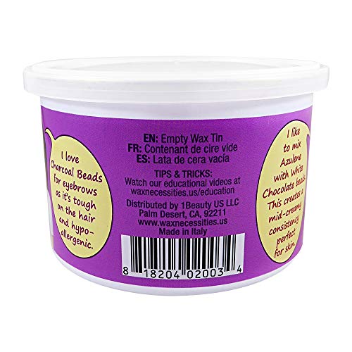 Wax Necessities Waxness Empty Refill Wax Can for Wax Beads 14 Ounces Size Fits Most Warmers