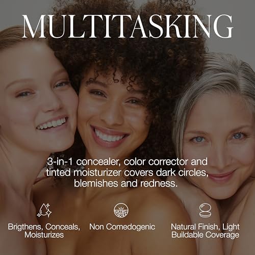 RMS Beauty UnCoverup Concealer, Full Coverage Concealer Under Eye Brightener, Under Eye Concealer for Dark Circles, Hydrating Concealer Makeup
